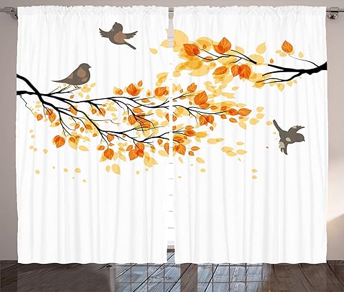 Vista 103 de Ambesonne Cortinas grises y aguamarina, universo tradicional degradado con arte tribal geométrico de mandala, cortinas de ventana para sala de Aqua