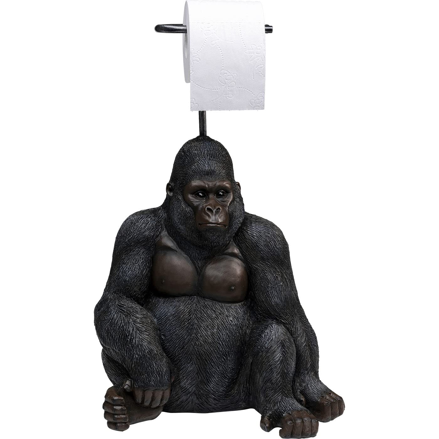 Sitting Monkey Gorilla Paper Roll Holder