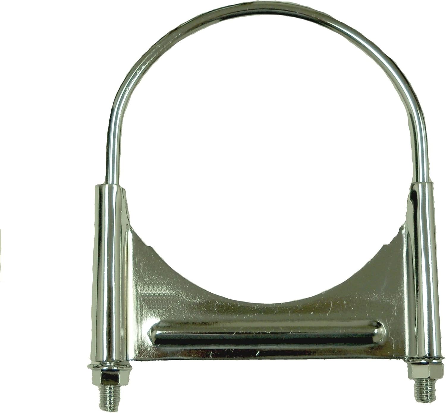 SmartParts 520300 3" Chrome Plated Round U Bolt Guillotine Exhaust