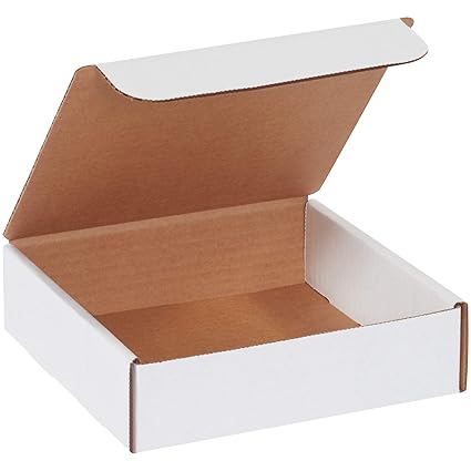 BOX BML772 Literature Mailers 7 x 2 Oyster White Pack of 50