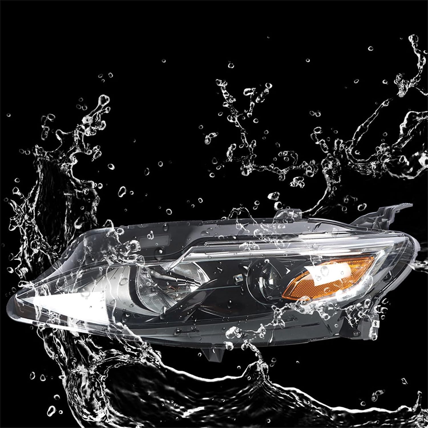 Projector Headlamps Halogen Headlights Assembly Replacement for 2019 2020 2021 Mali-bu Driver Side Only