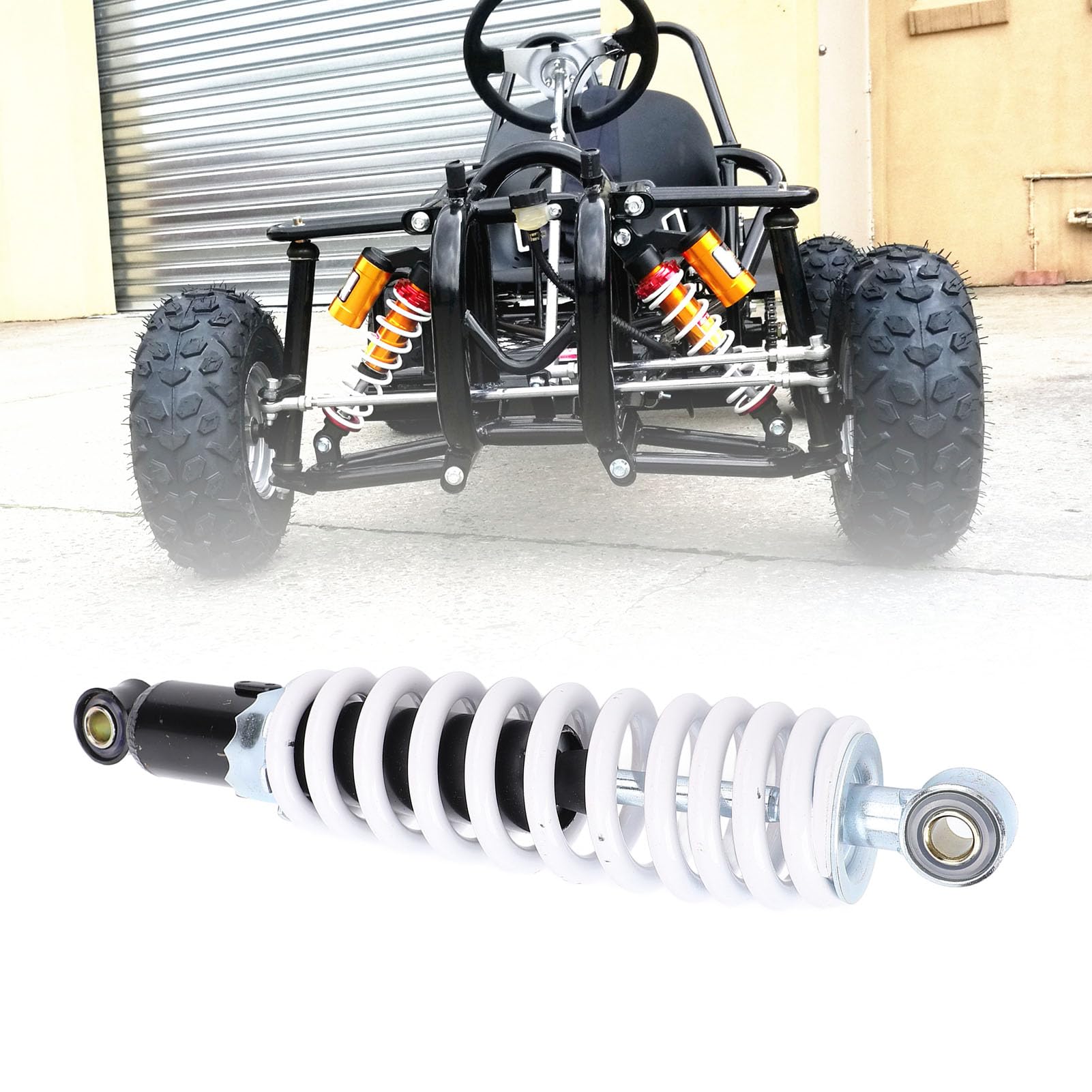 Ammortizzatore Per Moto 280mm Con Molla Regolabile Da 8mm, Carico 220LBS, Sospensione Ad Alta Resistenza Per Bike E Scooter