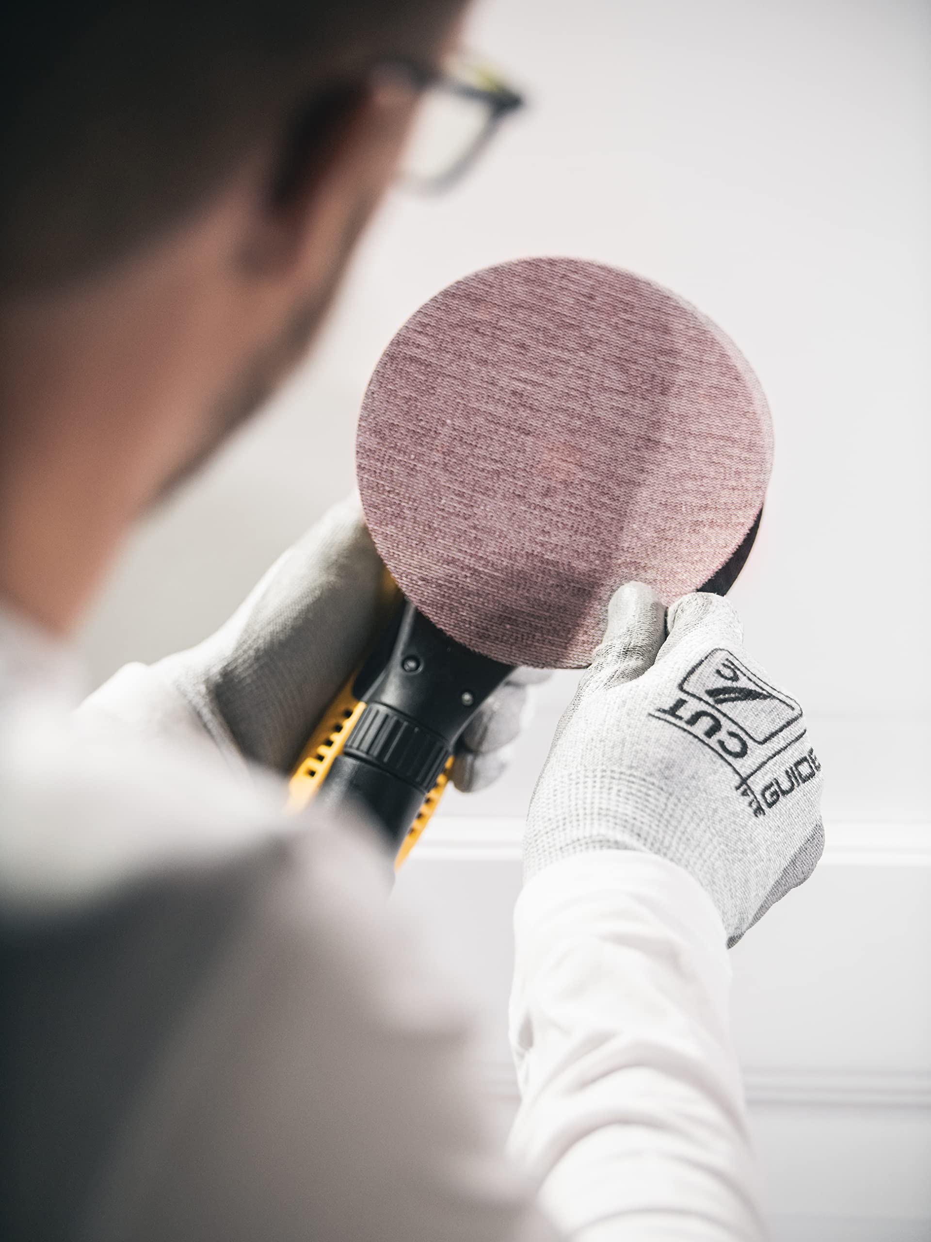 Mirka discos de lija Abranet Ace Ø 125 mm grano P80 50 uds cierre adhesivo | Discos abrasivos semi-cerámicos para lijadoras rotorbitales 125mm ideales para superficies duras y madera