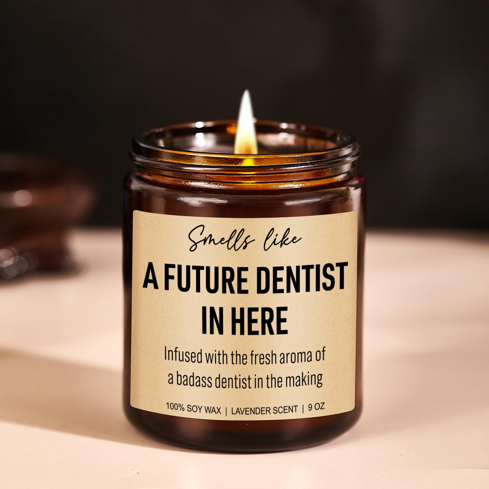 Younift Przyszła świeca dentystyczna, prezenty dla higienistki dentystycznej, prezenty dla dentystów, prezenty do higieny jamy ustnej, prezenty na ukończenie szkoły dentystycznej, prezenty dla