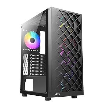 Amazon.com: AZZA CSAZ-280B Spectra Black ATX Mid Tower