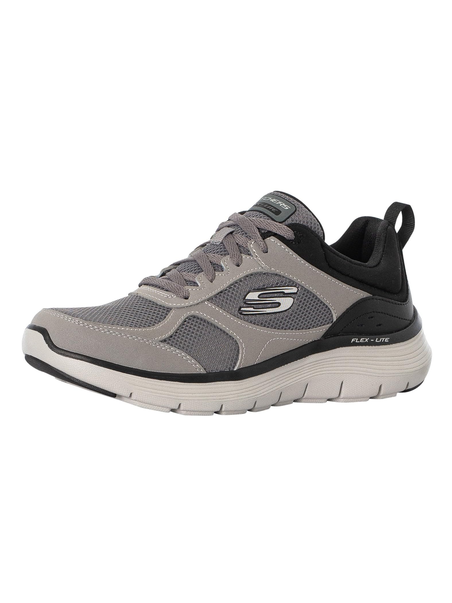 Skechers FLEX ADVANTAGE 5.0 mens SHOES 41 EU CHARCOAL BLACK