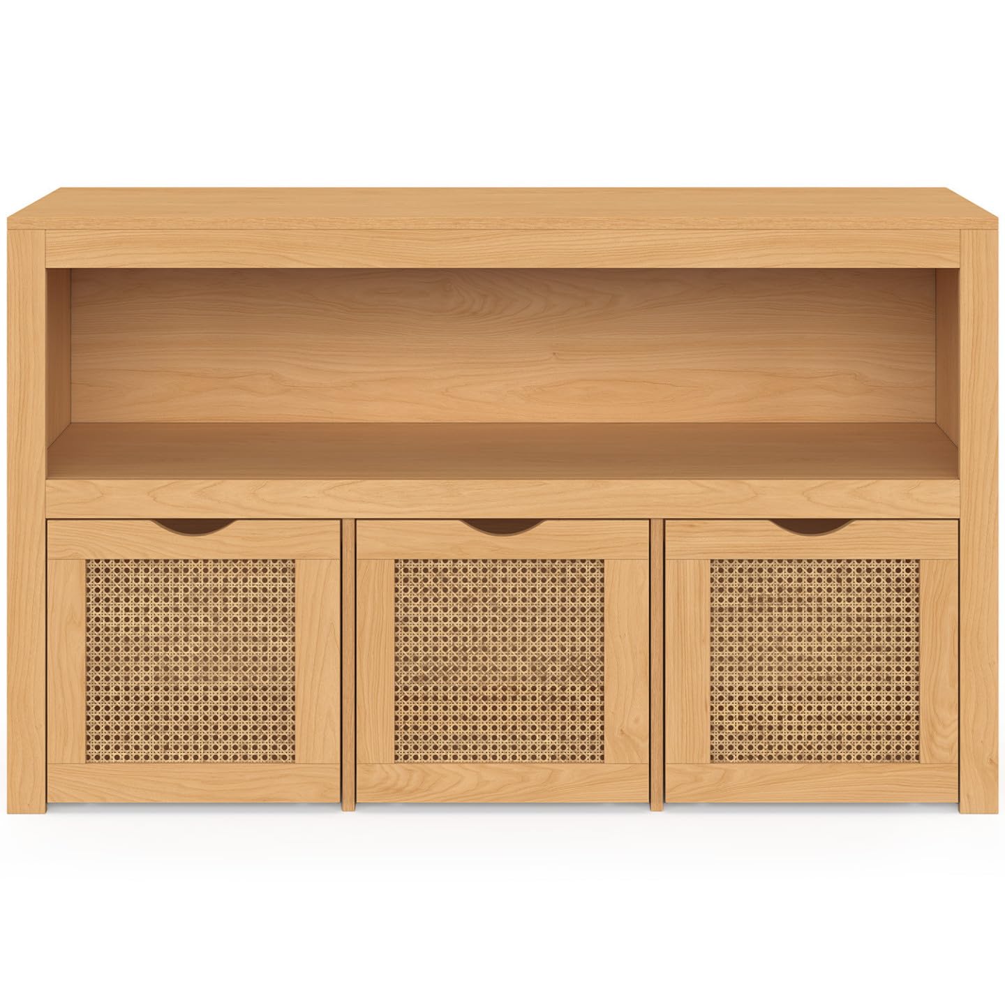 IDMarket - Muebles infantiles EDHEN de madera y malla tubular 3 cajones dados sobre ruedas