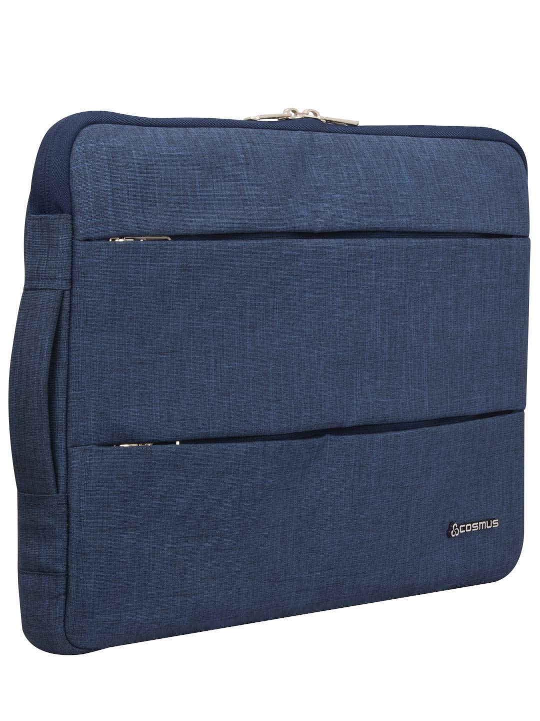 Cosmus Impact Navy Blue Laptop Sleeve for up to 15.6 inches with 2 Front Pockets for Charger (B0924BDVV5) Amazon Price History, Amazon Price Tracker