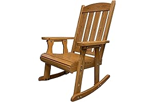 Sturdy Rocking Chair: Outdoor Oasis for the Big and Tall