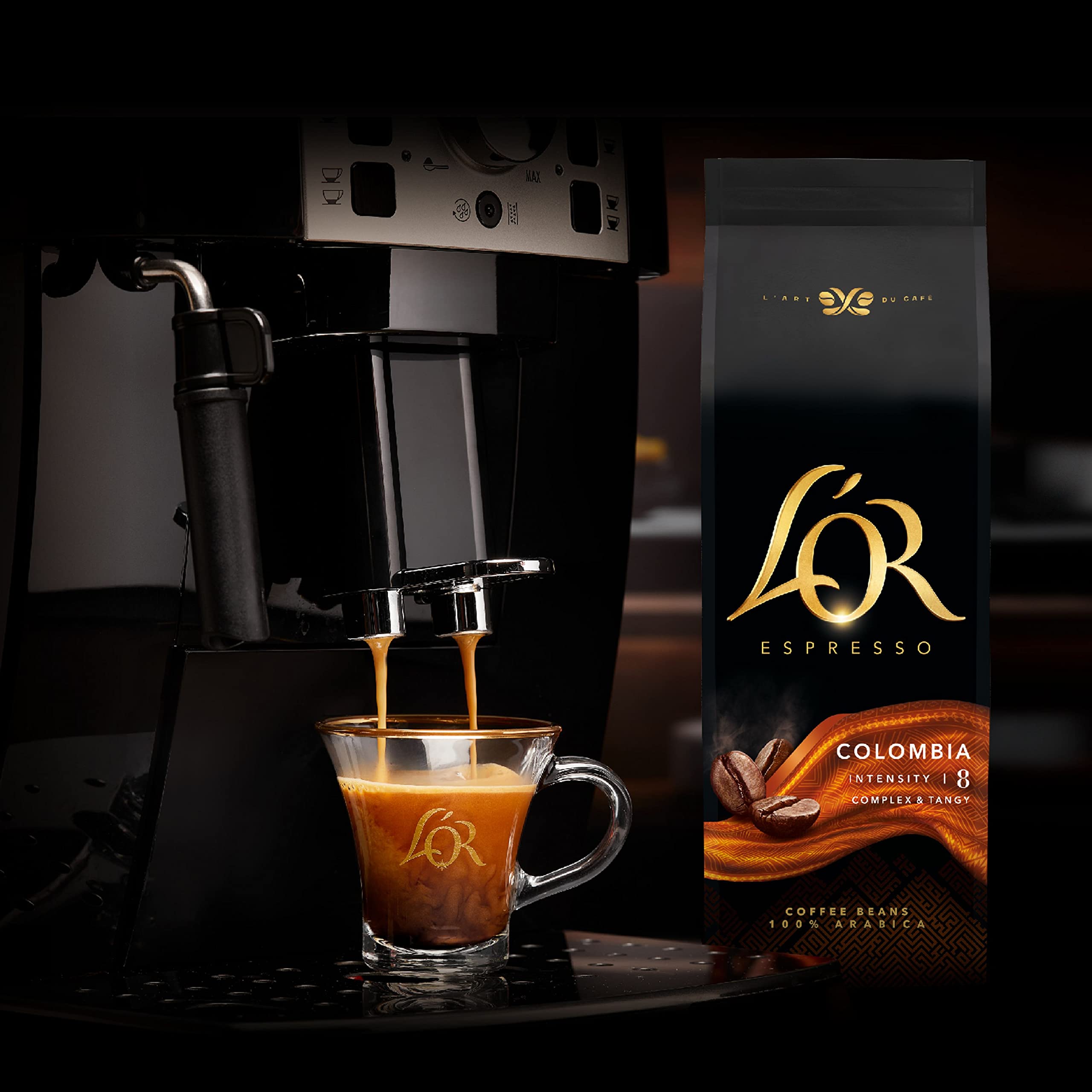 L'OR Café Grano Colombia 100% Arábica Intensidad 8 500g