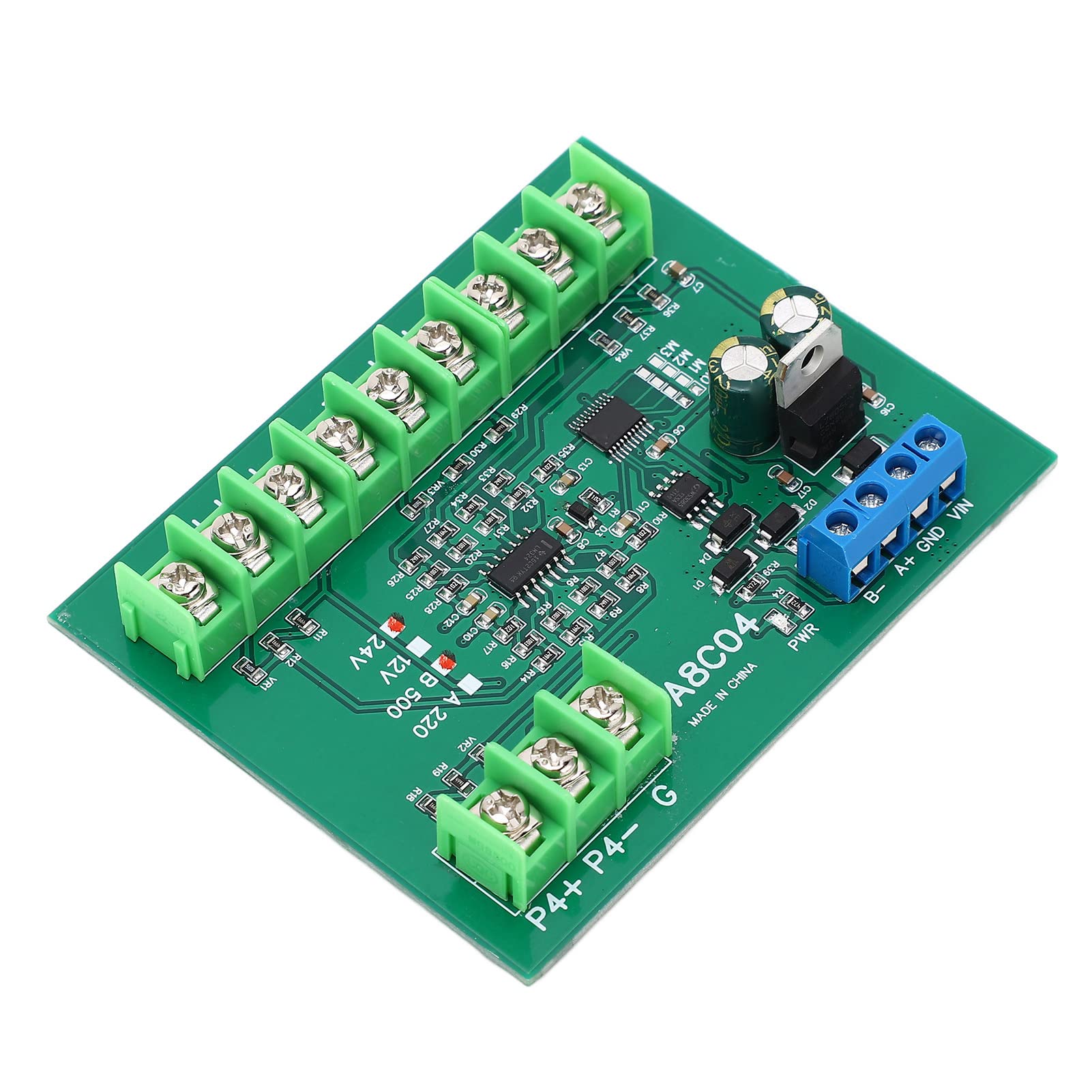 Temperature Sensor Module Board Collector Pt100 Rs485 4 Channel Infrared Temperature Measurement Ir Temperature Collecting Infrared Temperature Temperature Sensors