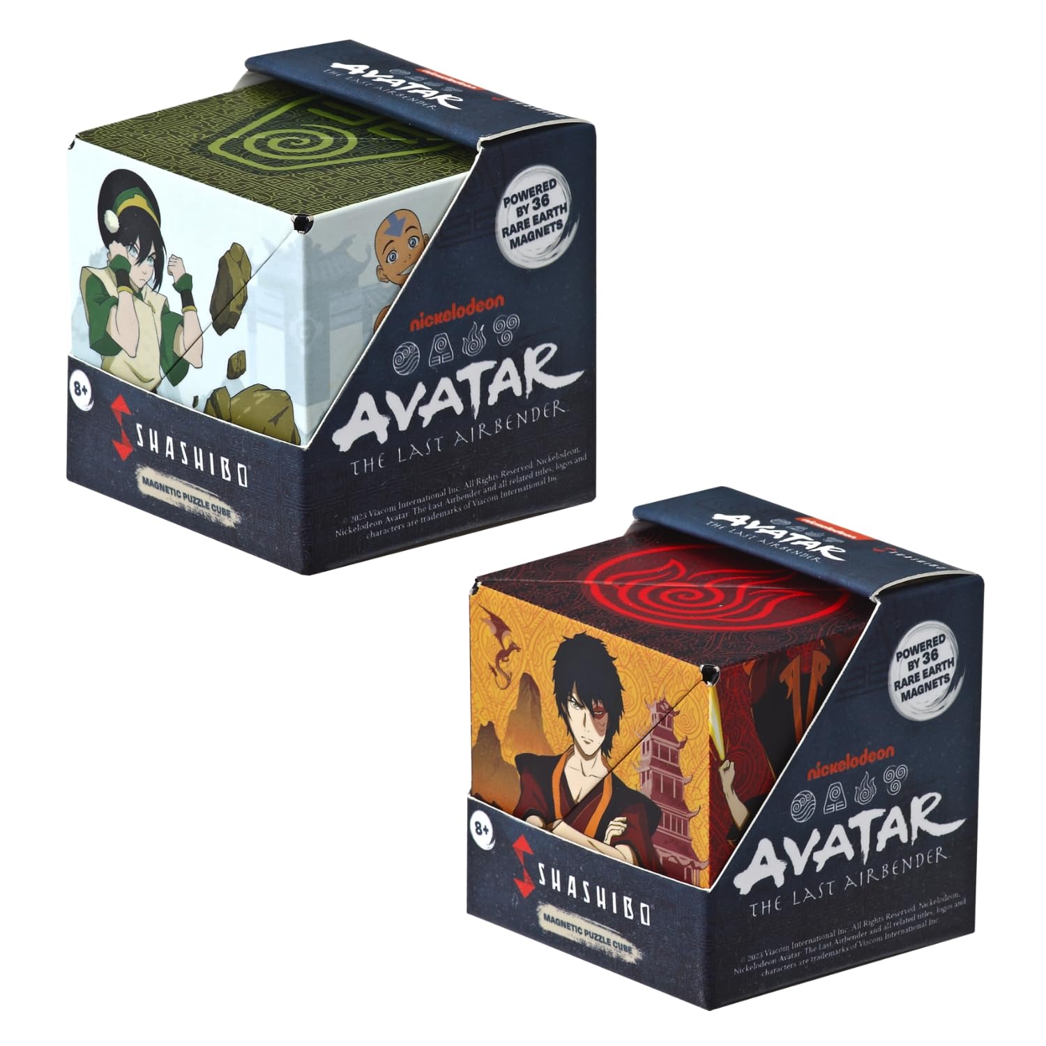 SHASHIBO Bundle of 2 - Avatar Series - Earth and Fire
