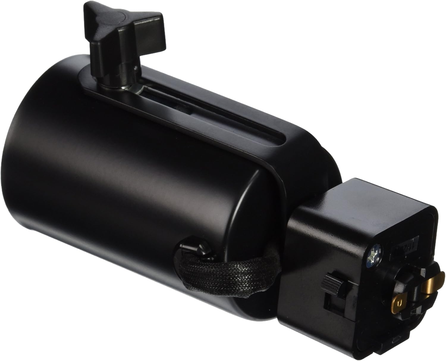 Juno Lighting Group T691BL Incandescent Mini-Swivel Track Light Head, Black Finish