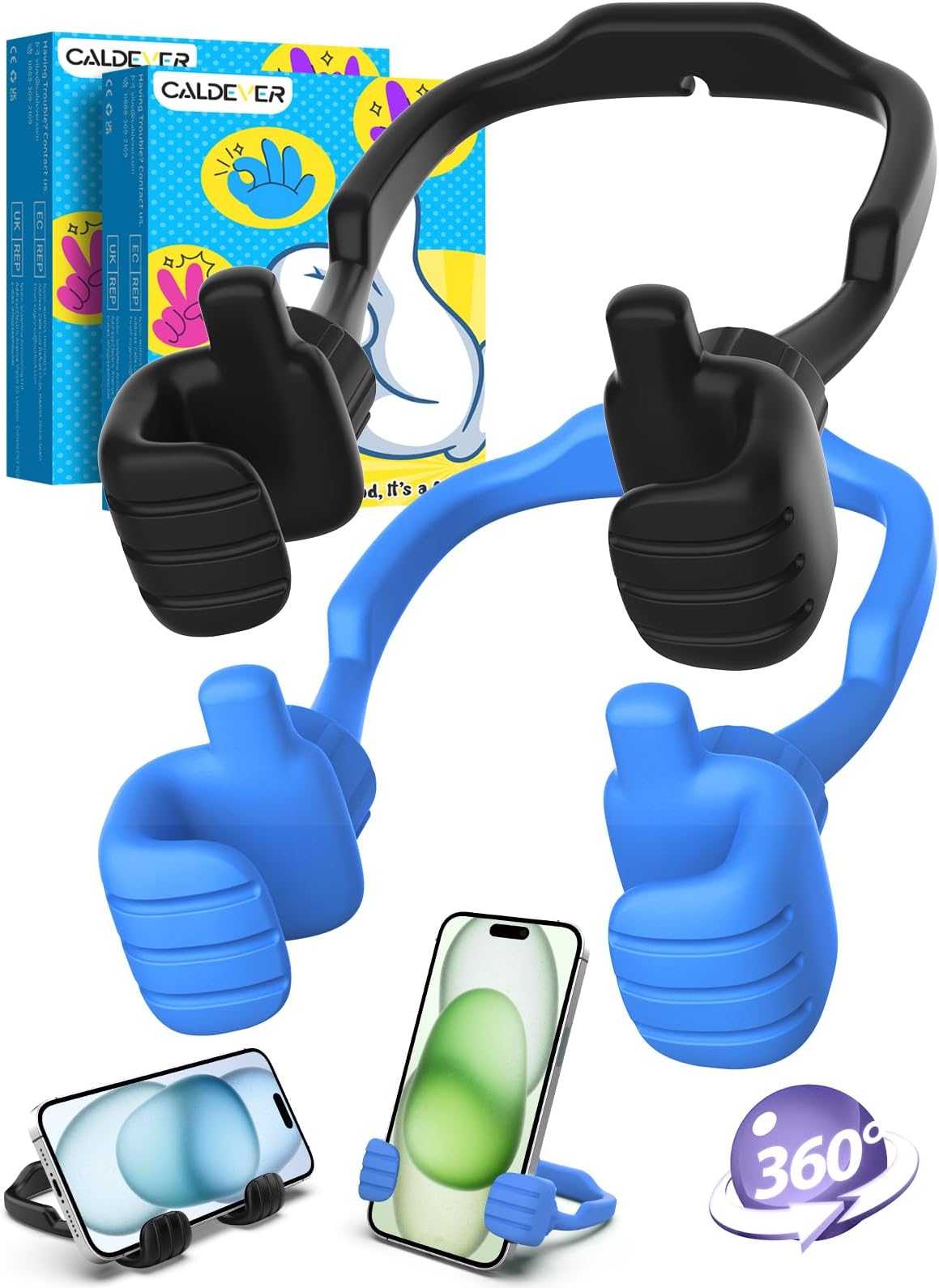 Stocking Stuffers for Teens Boys Girls 2 Pack Cell Phone Stand Adjustable