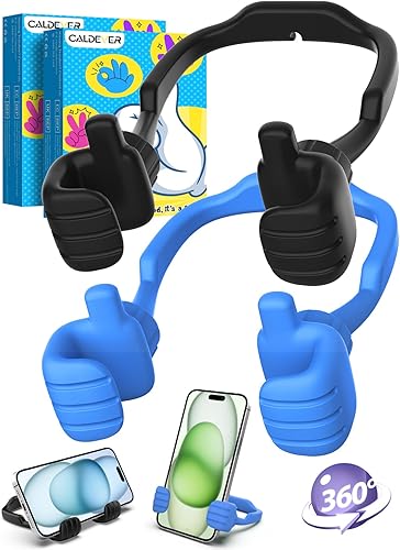Cesta de Pascua para adolescentes, niños, niñas, él, hombres, ideas: paquete de 2 pulgares hacia arriba perezosos soporte para teléfono celular,