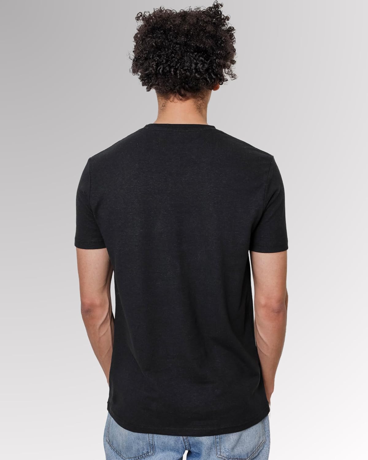 Hemp & Tortoise™ Men's Hemp T-Shirt – Soft, Durable & Eco-Friendly – 55% Hemp, 45% Organic Cotton – Breathable & Long-Lasting - Image 3