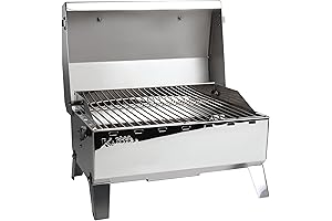 Camco Kuuma 125 Stainless Steel Pontoon Boat Grill
