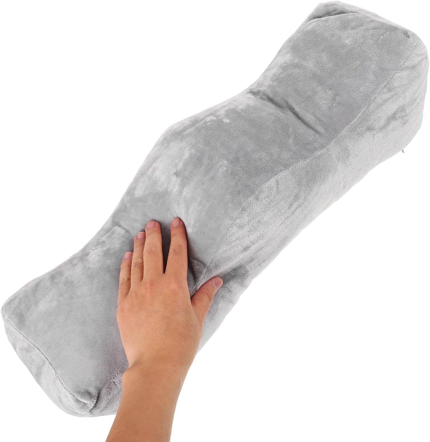 Ergonomic Leg Pillow for Sleeping with Plush Filling Comfortable Foot Elevation Cushion for Knee and Leg Support Relieves Swelling and Versatile Use for Bed Sofa Office and Travel