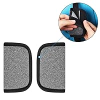 Vista 2 de Accmor Fundas de correa de asiento de automóvil para bebés y niños, fundas de correa de asiento de automóvil, almohadillas de hombro, fundas