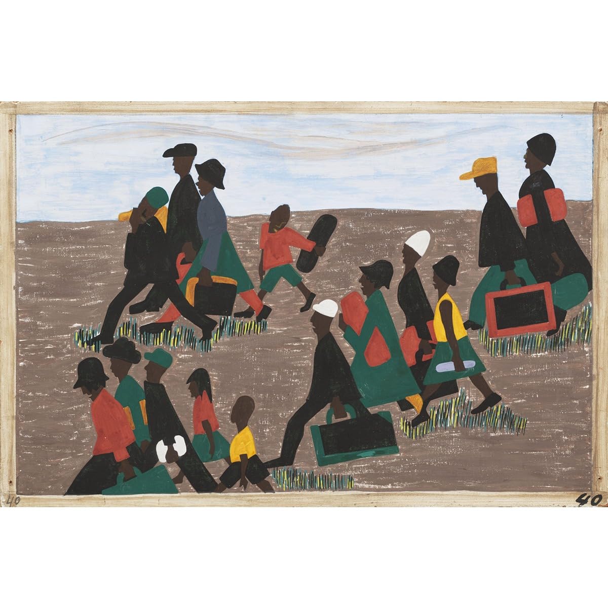 Impression giclée Jacob Lawrence sur toile qualité musée d'archives - 2