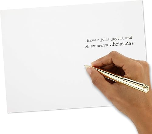 Miniatura 5 de Hallmark juego de tarjetas de Navidad de Disney, diseño de Mickey Mouse alegre