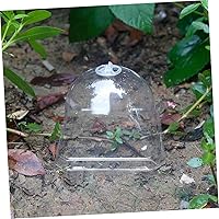 Vista 9 de MERRYHAPY Cubiertas de campana de cúpula de plantas de material resistente fabricado para jardinería y protección de invierno