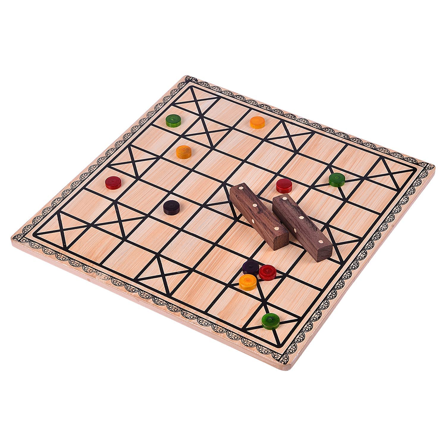 Yashvith Chowka Bara 5 & 7: Doubling The Fun With Front & Back Dual Board Game Delight For Boys And Girls - For All Ages (B0C65XYNB9) Amazon Price History, Amazon Price Tracker