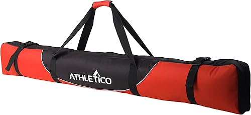 Miniatura 10 de Athletico Mogul Bolsa de esquí acolchada - Bolsa de viaje de esquí individual totalmente acolchada