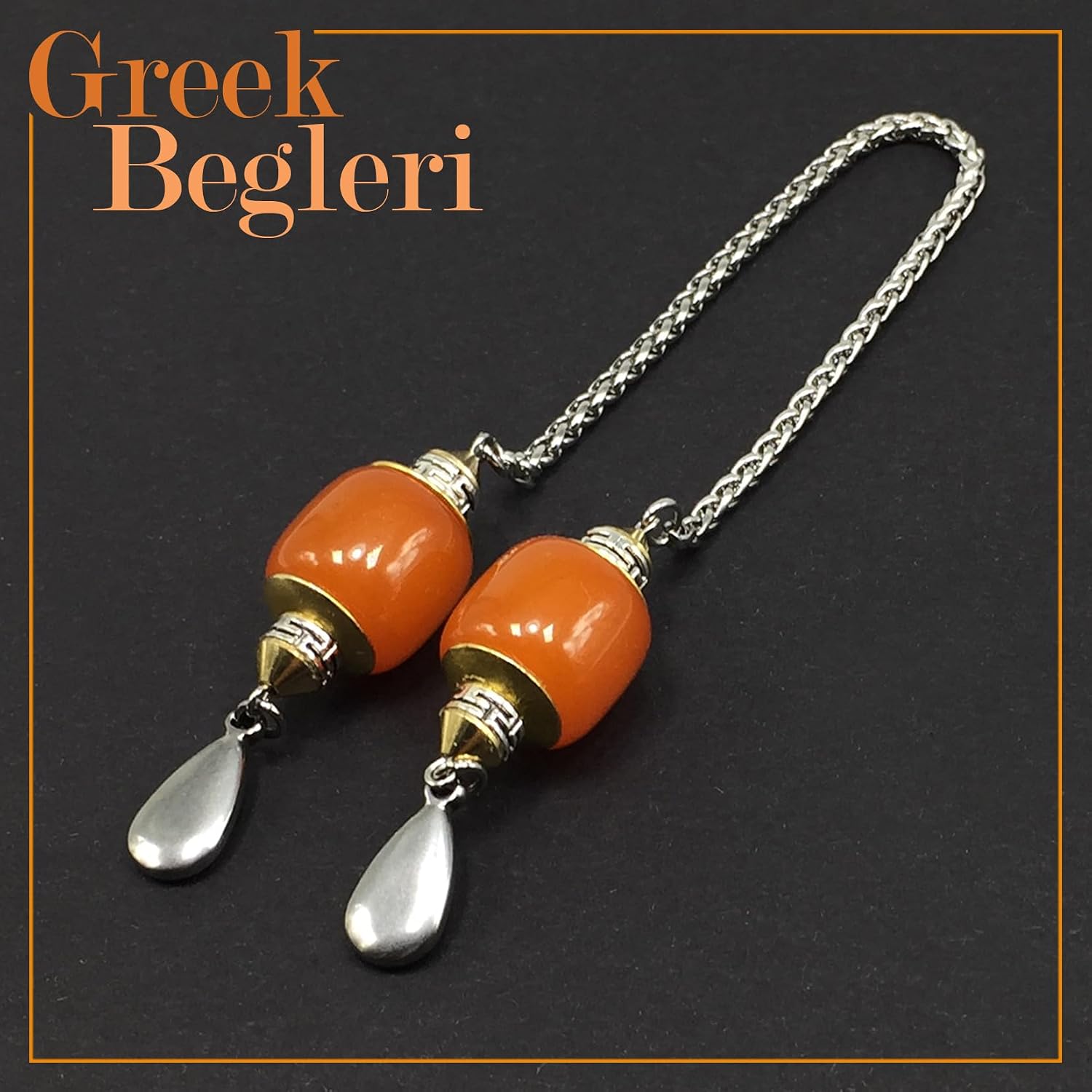 ALBATROS ART Design - Greek KOMBOLOI, Begleri, Greek Worry Beads, Anxiety Beads, Relaxing Beads, Stress Relief Relaxation Beads, Rosary