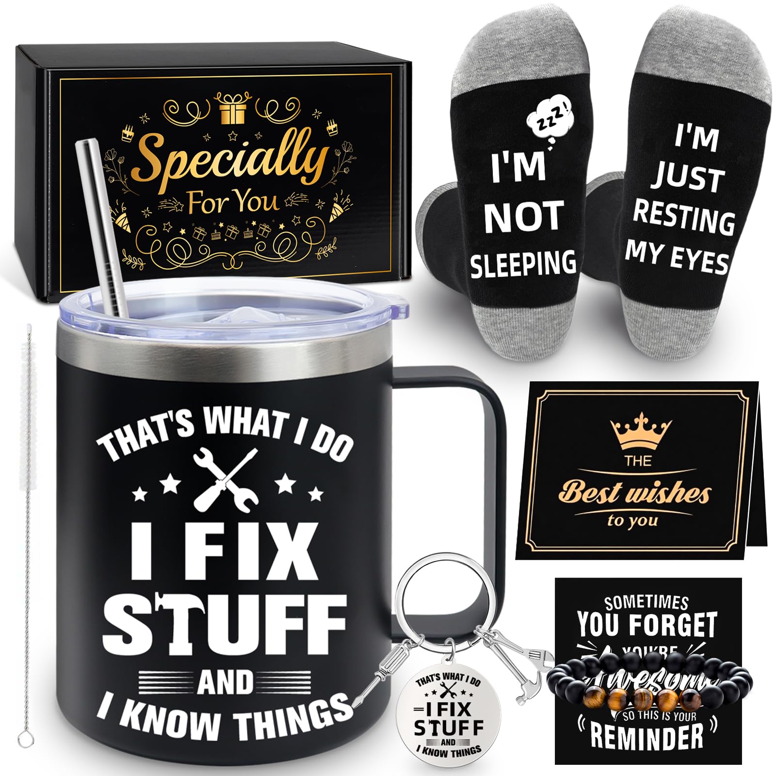 MOTONG Gifts for Men - Funny and Unusual Ideas Birthday Presents for Men, Funny Christmas Gifts for Boyfriend, Brother, Uncle, Friend