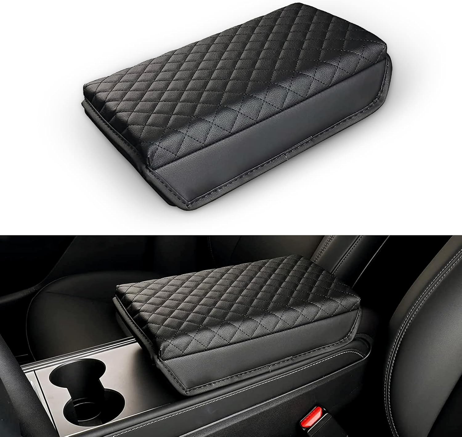 Miytsya Pack1 Auto Center Console Pad, for Model 3 Model Y