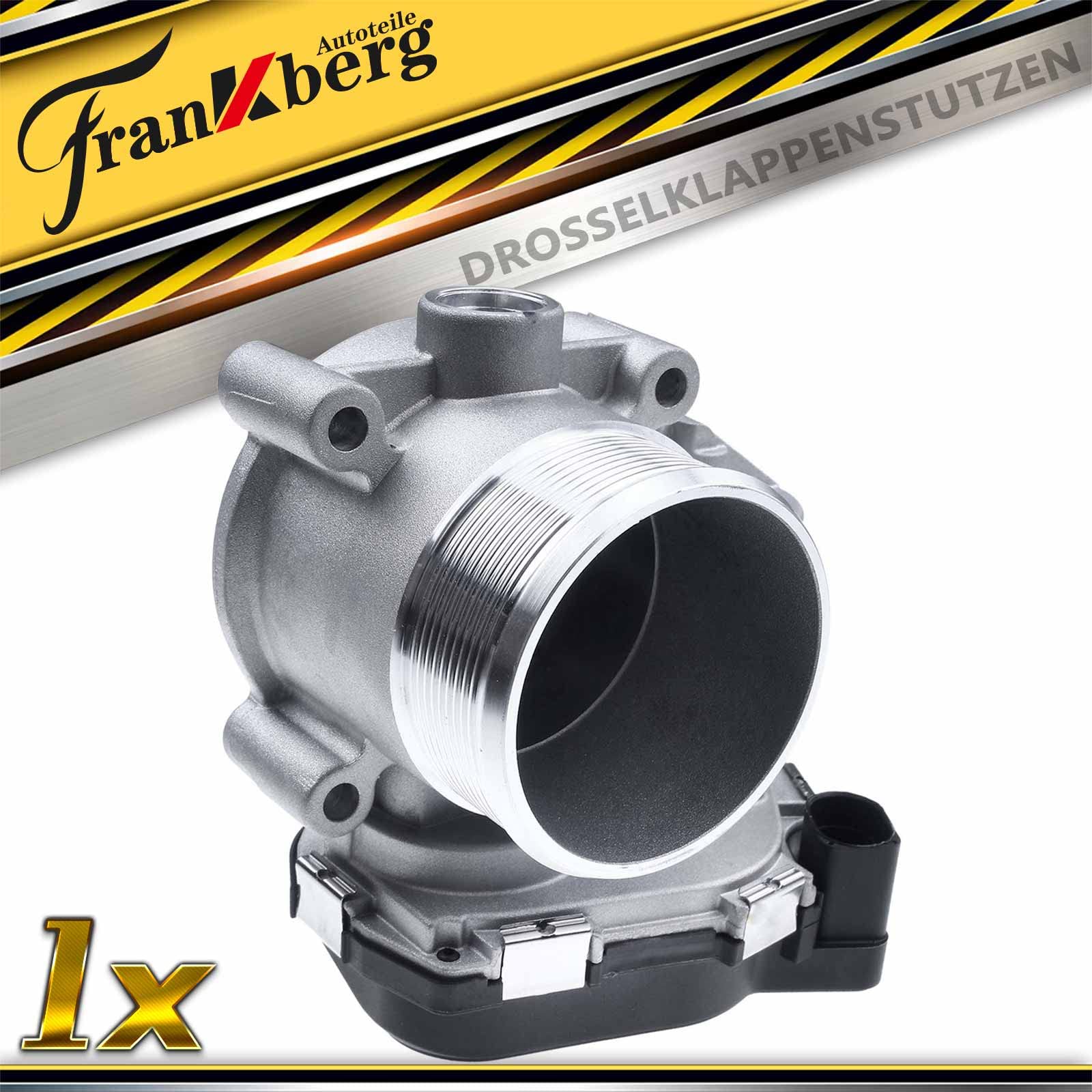 Frankberg Boîtier de papillon Compatible avec Golf VII 5G1 BE1 BE2 BQ1 2.0L A4 Avant 8K5 1.8L Golf VI 5K1 2.0L O.c.t.a.v.i.a III Break 5E5 5E6 2.0L O.c.t.a.v.i.a II Break 1Z5 1.8L Remplacer# 6472-029