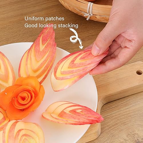 Miniatura 3 de Cuchillo para tallar frutas, acero inoxidable antideslizante cuchillas de grabado herramienta para tallar frutas, herramienta de cuchillo de canal