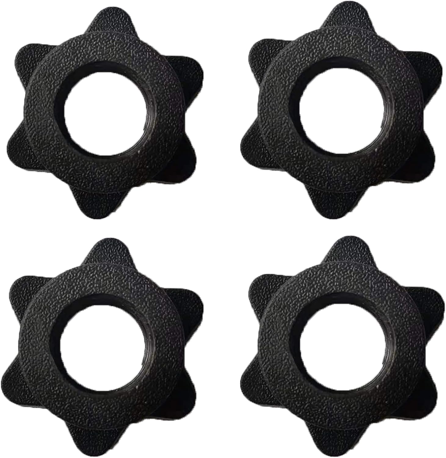 4 PCS Barbell Clips，Dumbbell Clips， Anti Slip Barbell Clips Spin Lock Collar，Barbell Clips Durable Fitness Weight Clamps for Home Gym Workout Equipment