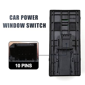 DKAEUK VWWS018 Window Switch White Light Fit For Atlas E-Golf Golf