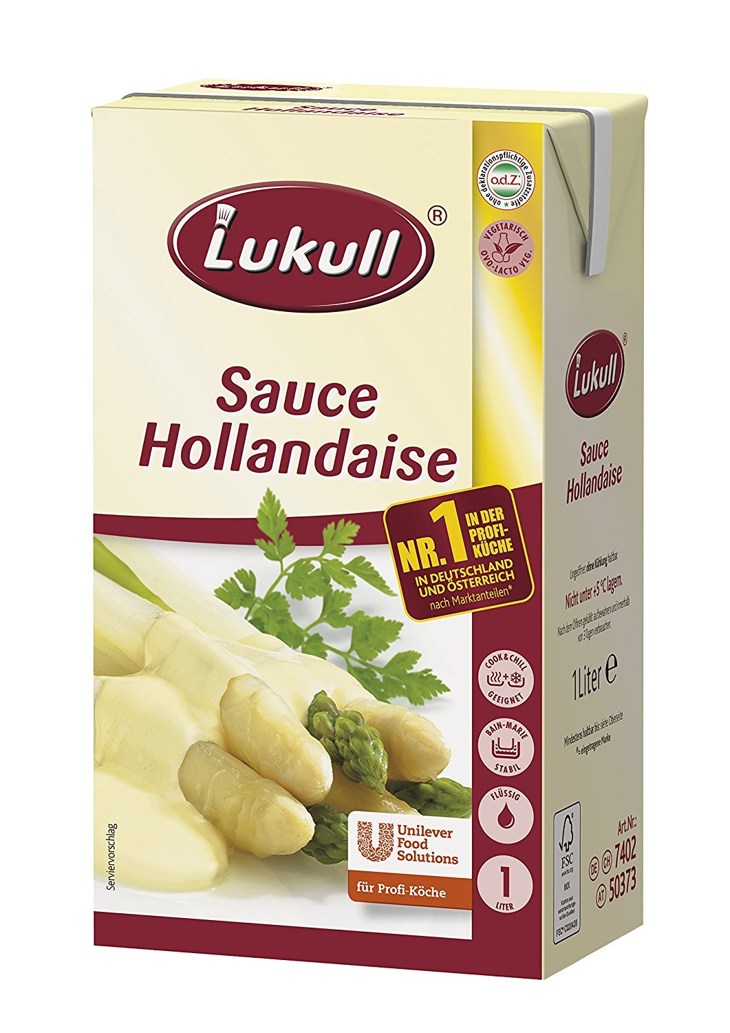 Lukull Hollandaise Sauce, 10er Pack (10 x 1 kg)