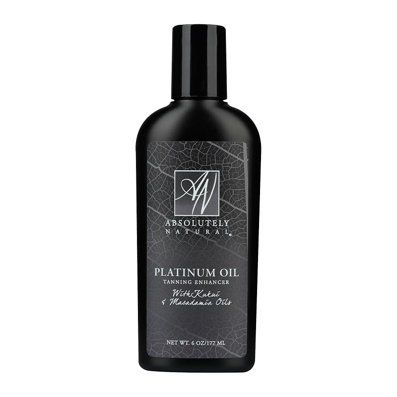 Óleo bronzeador Absolutely Natural com óleos de rosa-mosqueta, aloe vera e Kukui Nut, 177 mL