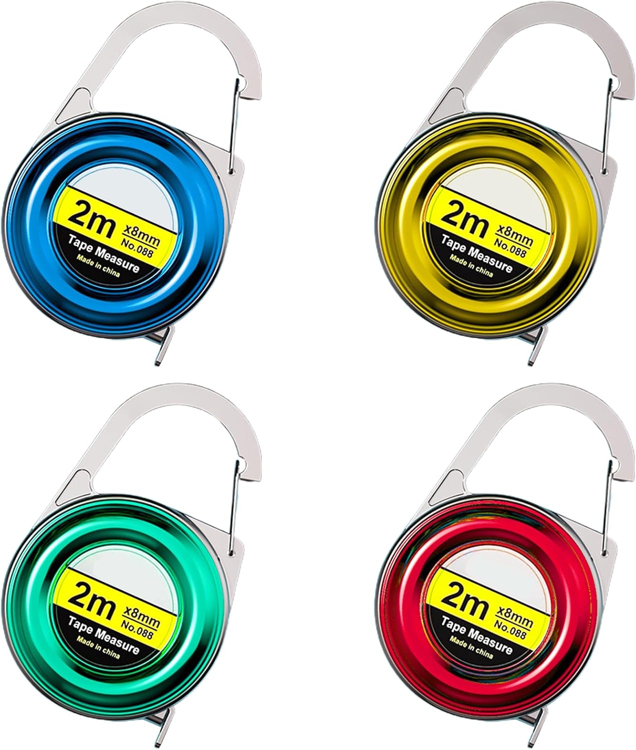 Retractable Ruler Soft Tape Measure Retractable Measuring for Body Fabric Sewing Tailor Cloth Knitting Craft Waterproof Tape (79inch), Size:Approx.65mmx42mmx17mm