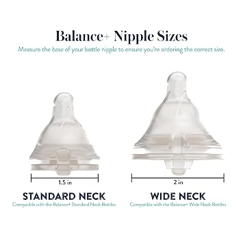 Evenflo Feeding Premium Proflo Venting Balance Plus Wide Neck Baby, Newborn and Infant Bottles - Developed by Pediatric Feeding Specialists - 5 Ounce (Pack of 6)