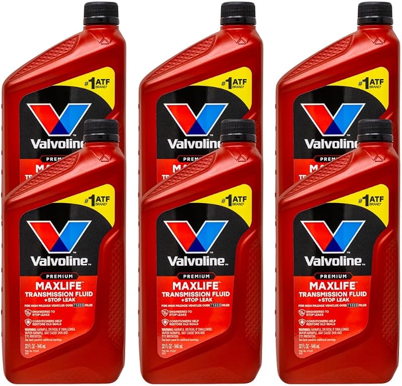 Fluido para transmissão automática Valvoline MaxLife – 6 frascos de 0,95 L