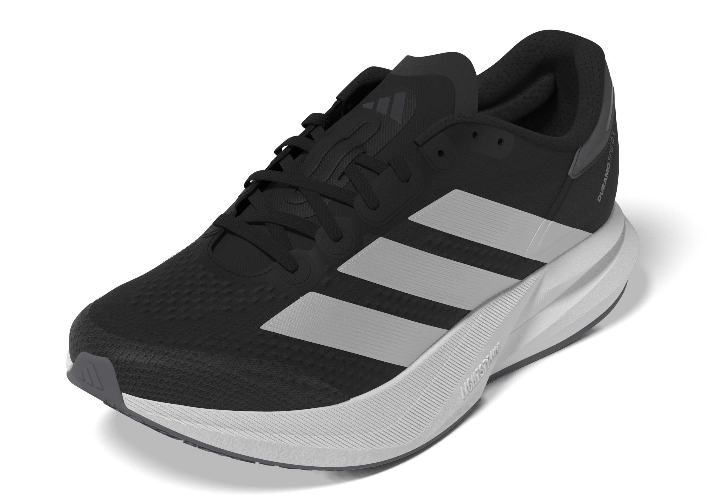 adidas Mujeres Duramo Speed 2 Zapatillas para Correr Zapatilla Neutral Cblack/Flaaqu/Lucpnk - Negro
