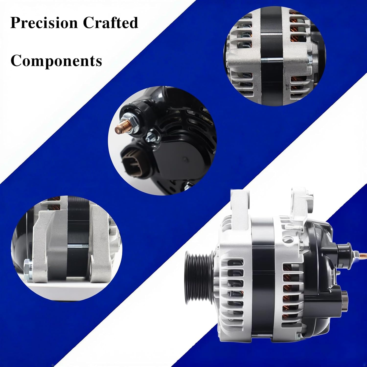 11686 1042101800 Alternator Fits for Hyundai for Azera 2012-2017,for Santa Fe 2013-2018,for Santa Fe XL 2013-2019,for Kia for Sorento Sedona 2011 2015-2018 150A