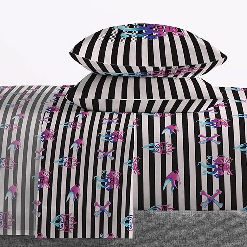 Vista 91 de Jay Franco - Juego de sábanas de tamaño matrimonial Tune Up de Cars, de Disney Pixar, de 4 piezas, azul