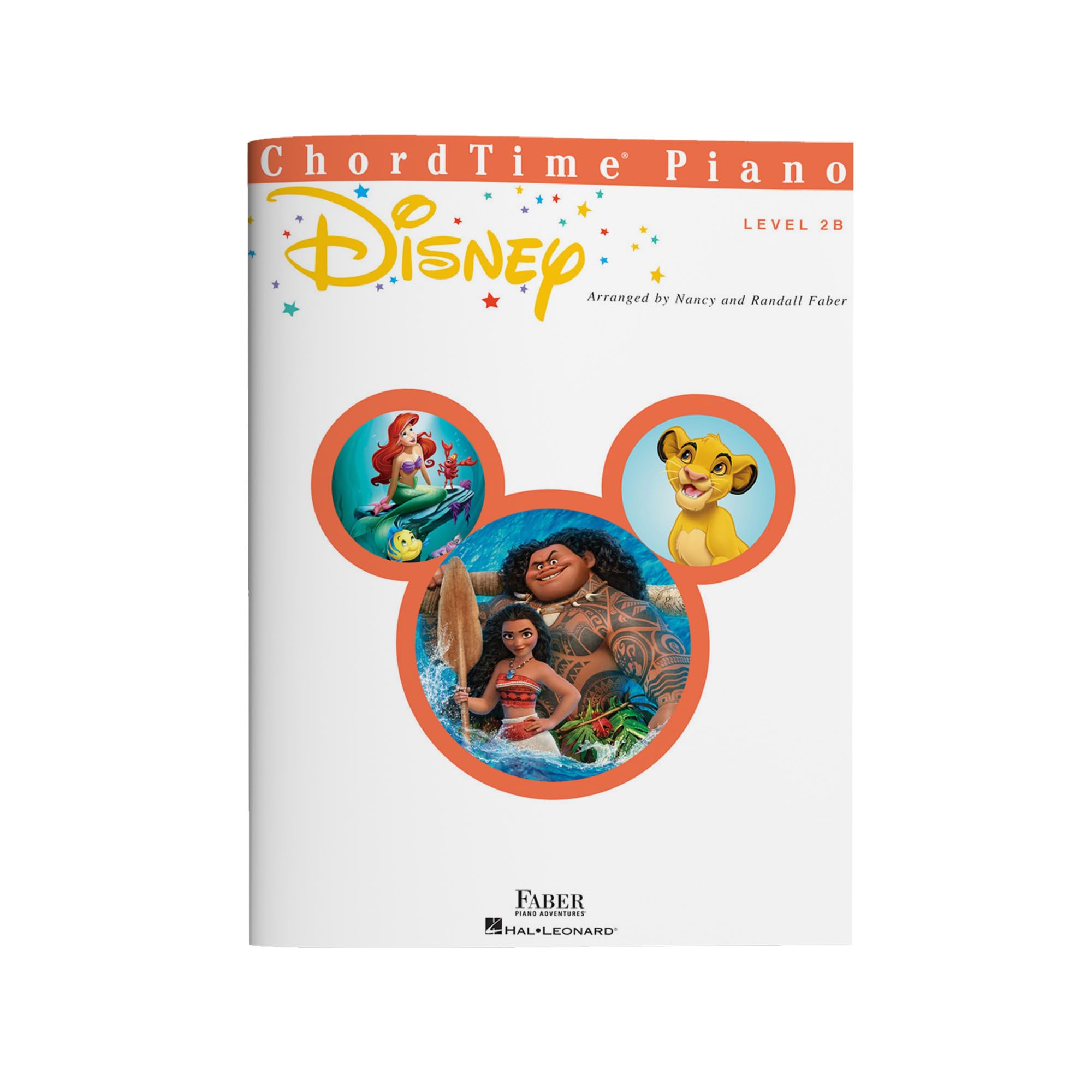 ChordTime Piano Disney – Piano Sheet Music | 10 Disney Songs from Moana, The Lion King, Beauty and the Beast & More | Easy Arrangements for Level 2B ... Piano Adventures: Level 2b - 9 Favorites