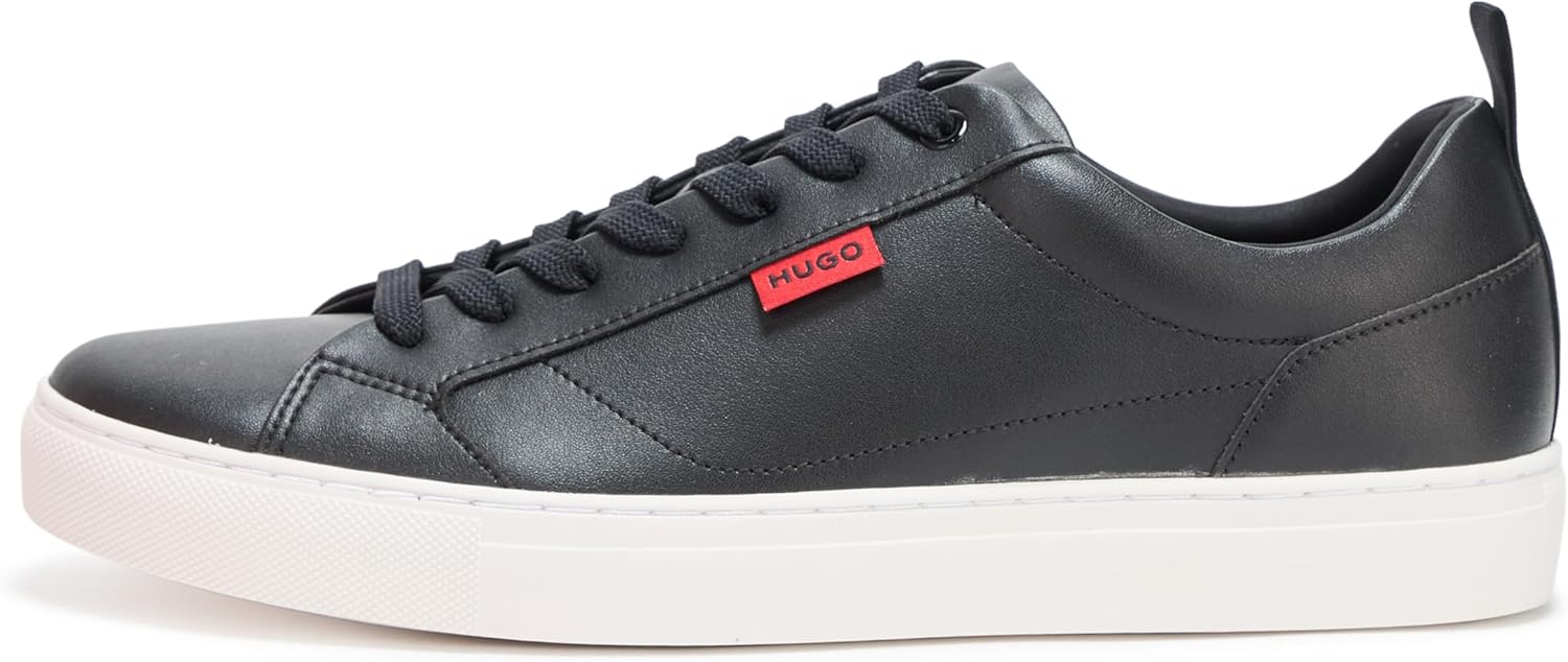 Hugo Mens Morrie Low Profile Friendly Leather Sneakers - Image 2