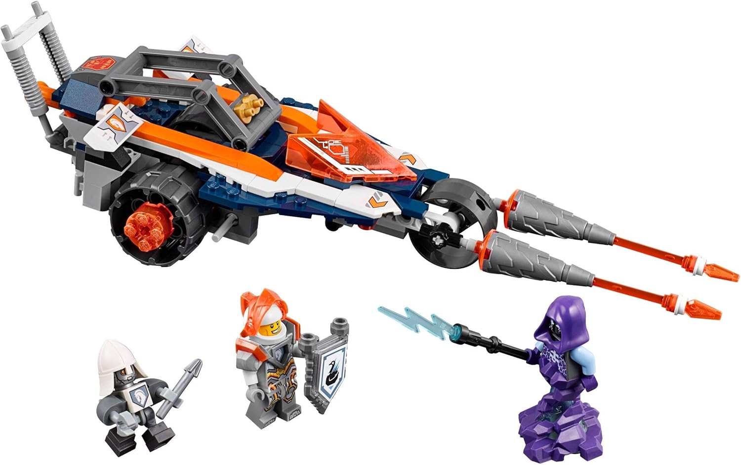 LEGO Nexo Knights Lance's Twin Jouster 70348 Fun Toy for Boys and Girls
