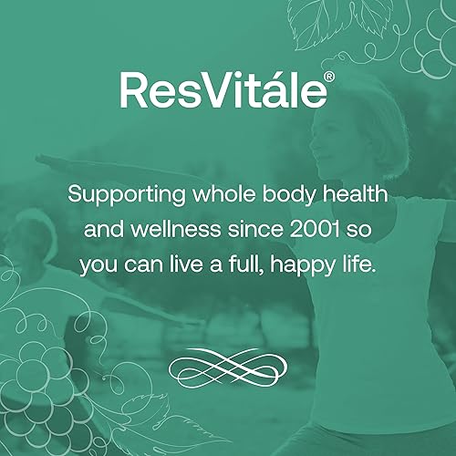 Miniatura 7 de ResVitale Resveratrol 250 mg - Suplemento de resveratrol para hombres y mujeres - 120 cápsulas vegetales