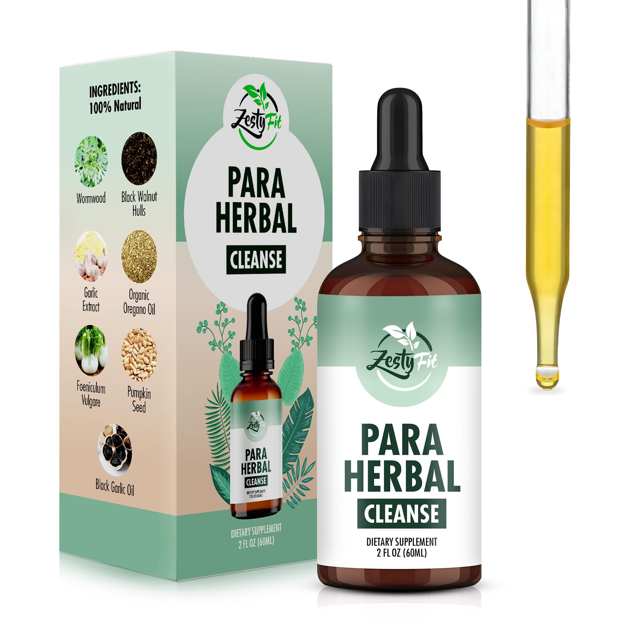 Amazon.com: zestyfit para Purge 8-in-1 Liquid Drops – Parasite