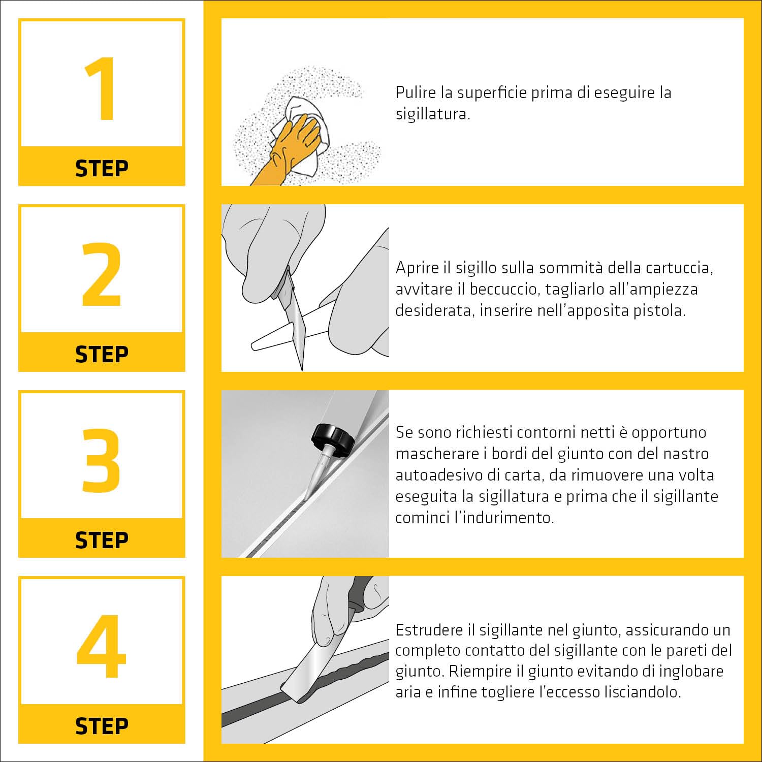 SIKA - Sigillante acrilico per interni - SikaSeal-157, Bianco - Ripara crepe, battiscopa e infissi con un tocco - Facilissimo da usare e sovraverniciare - 310ml
