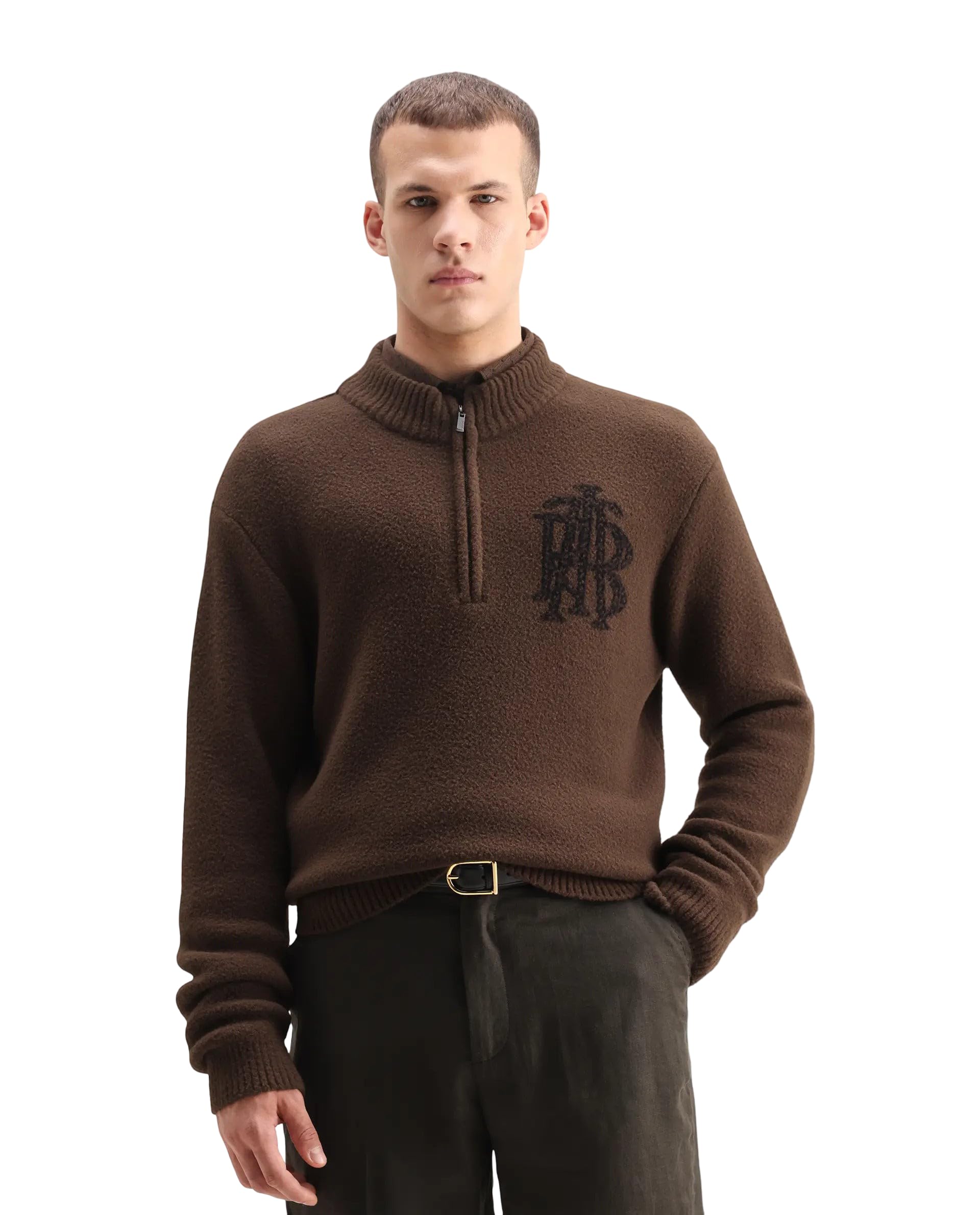 rare rabbit Regular fit Plain Sweater-picture-30